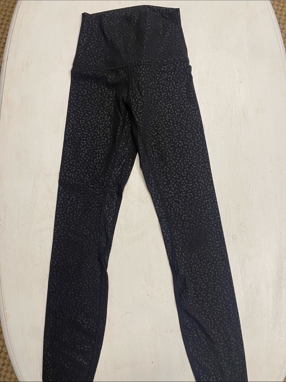 Lululemon High-Waist Black Patterned Women’s Leggings